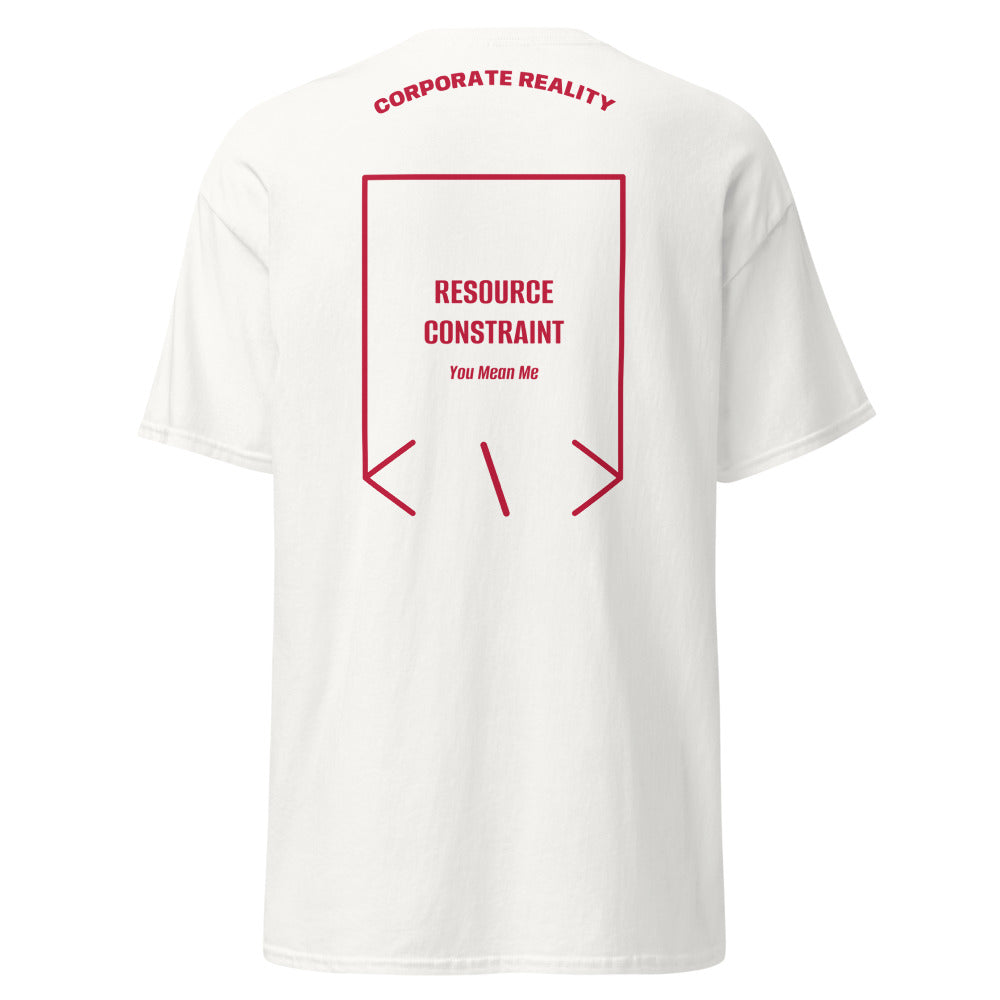 Resource Constraint — White Cardinal back mockup