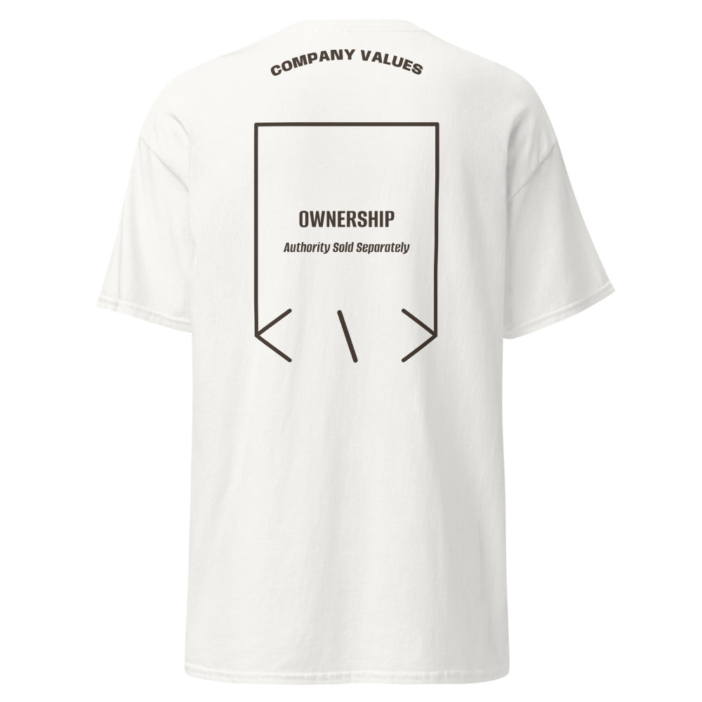 Ownership — White Dark Chocolate back mockup