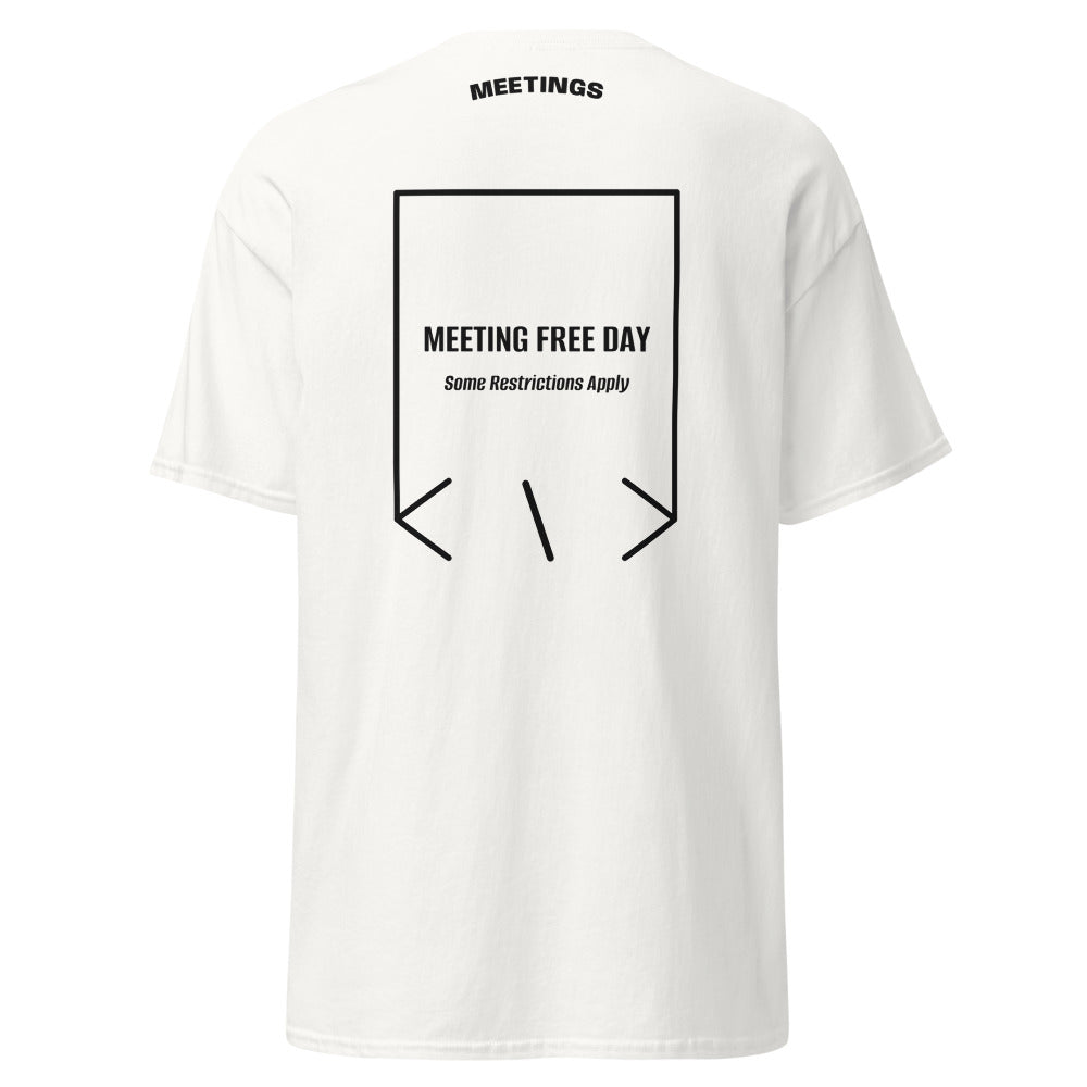 Meeting Free Day — secondary back mockup