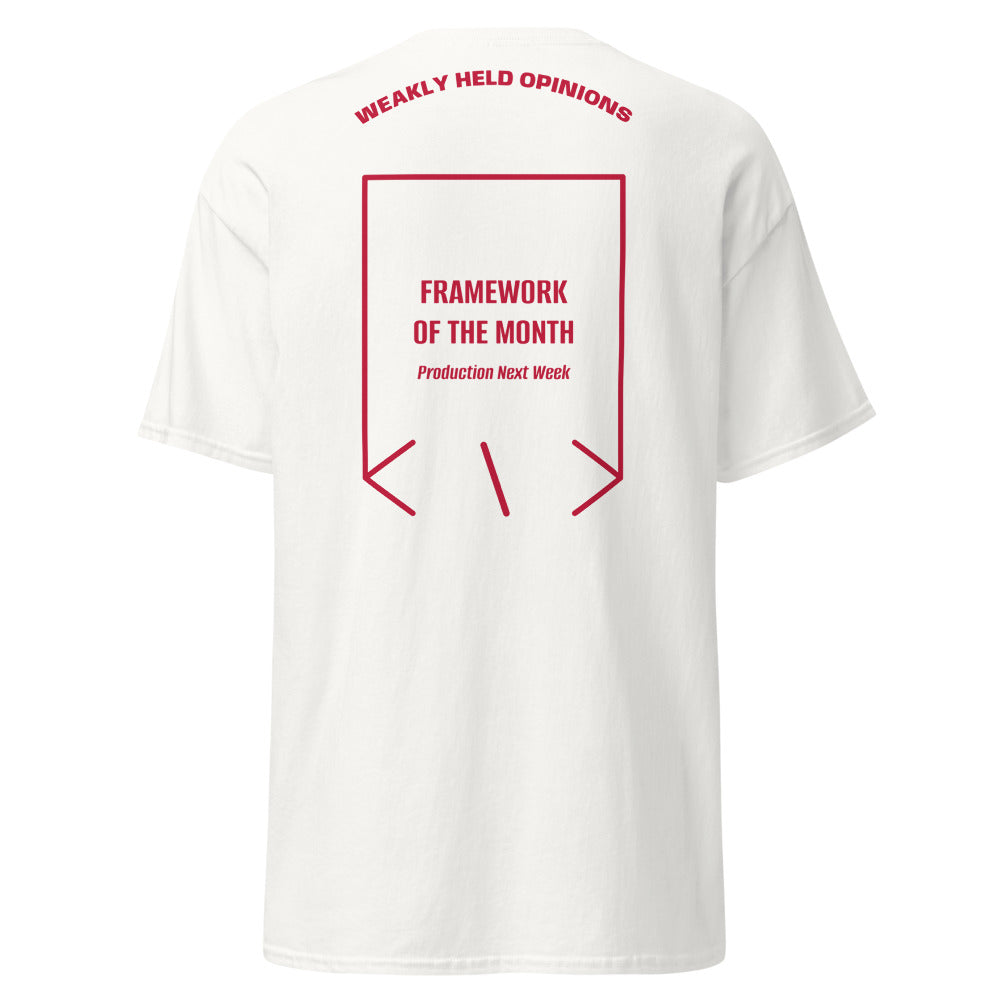 Framework Of The Month — White Cardinal back mockup