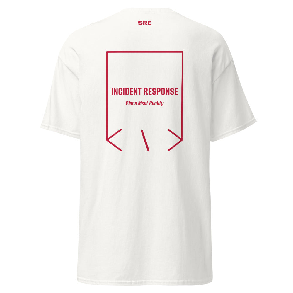 Incident Response — White Cardinal back mockup
