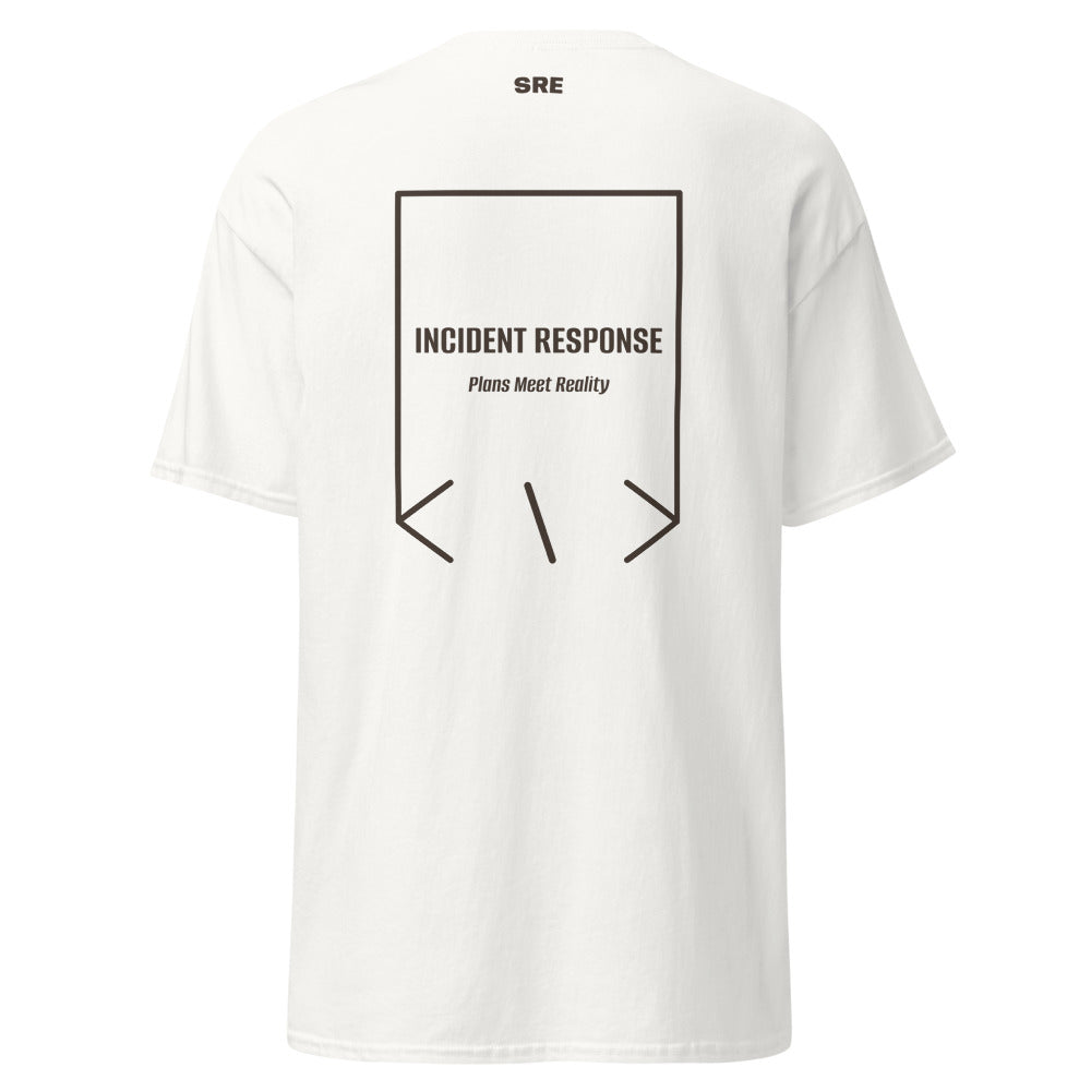 Incident Response — White Dark Chocolate back mockup