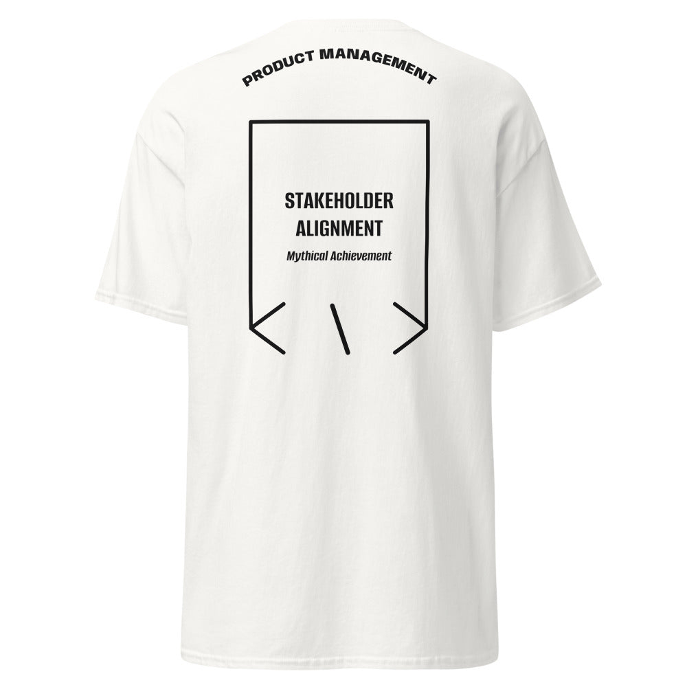 Stakeholder Alignment — White Black back mockup