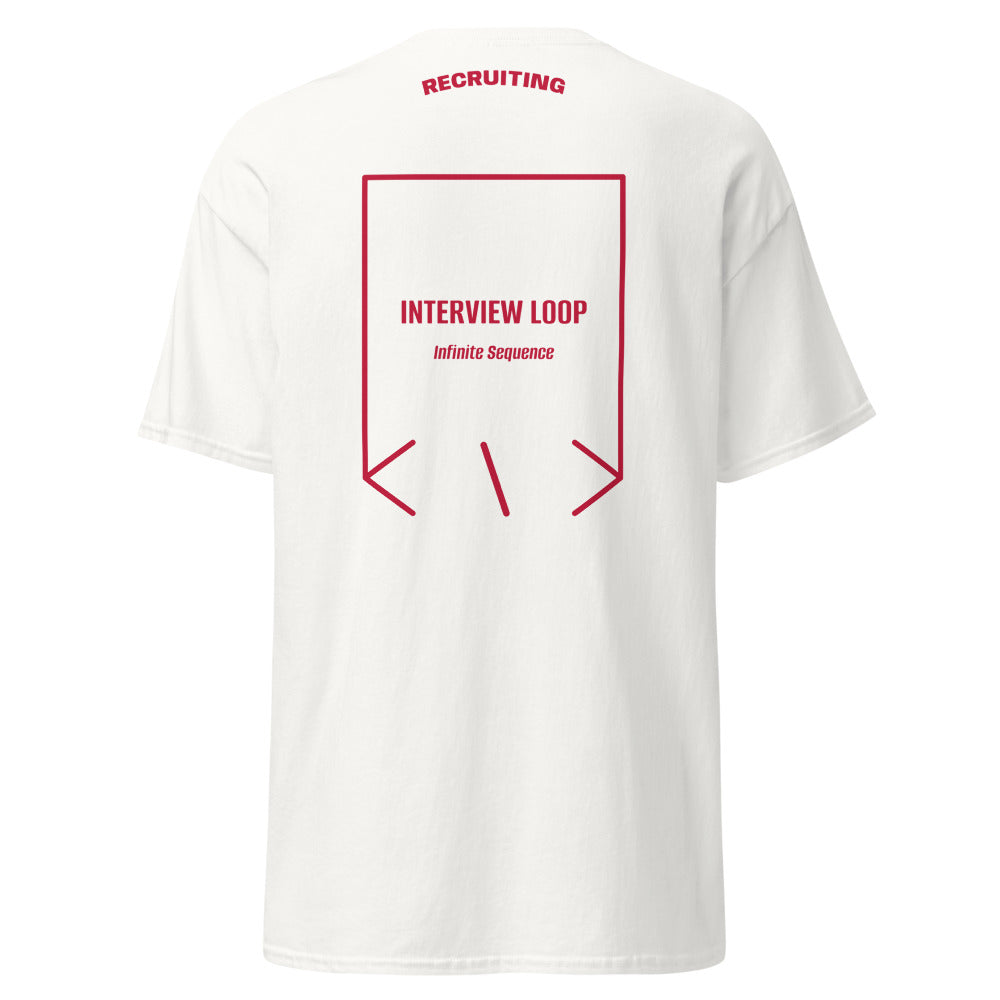 Interview Loop — White Cardinal back mockup