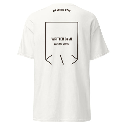 Written By AI — secondary back mockup