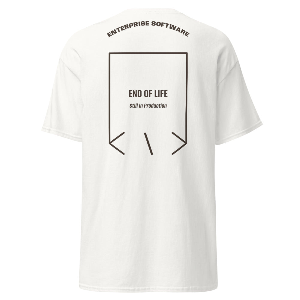 End Of Life — White Dark Chocolate back mockup