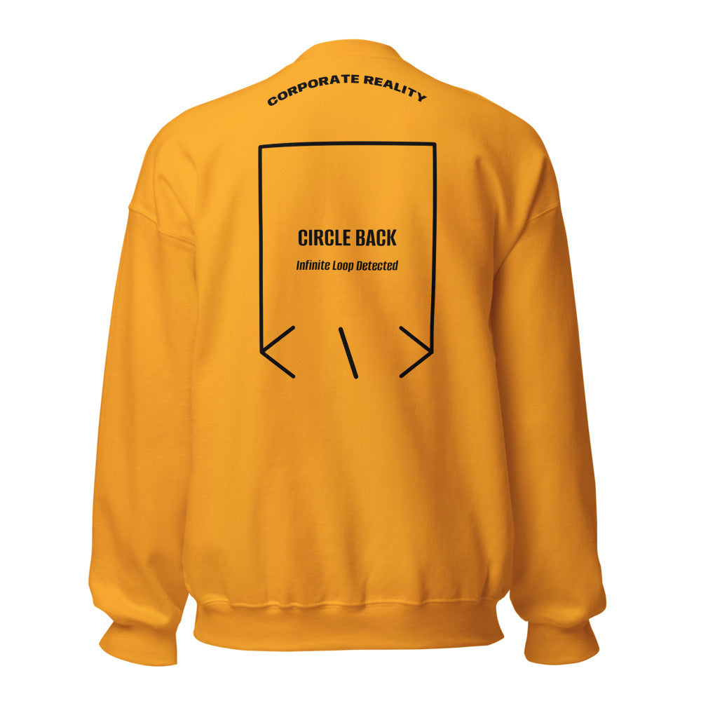 Circle Back — Gold Black back mockup