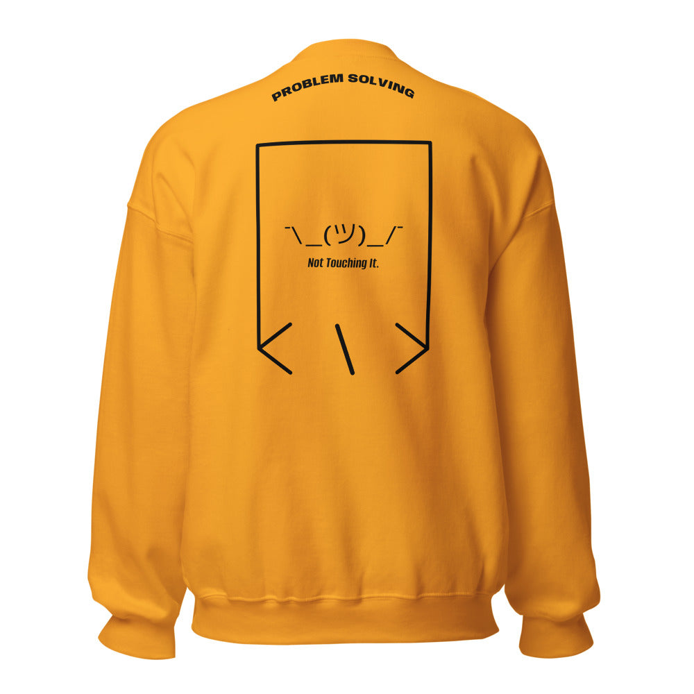 ¯\_(ツ)_/¯ — Gold Black back mockup