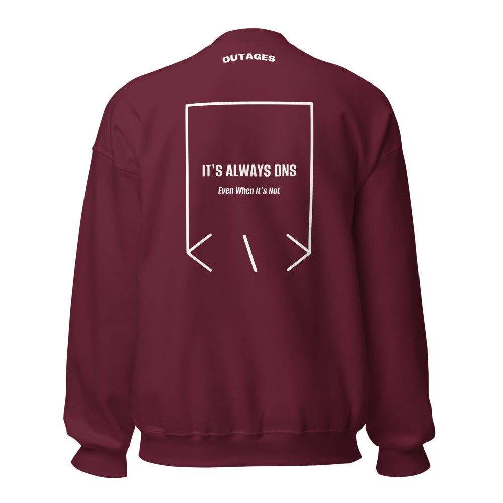 It's Always DNS — secondary back mockup