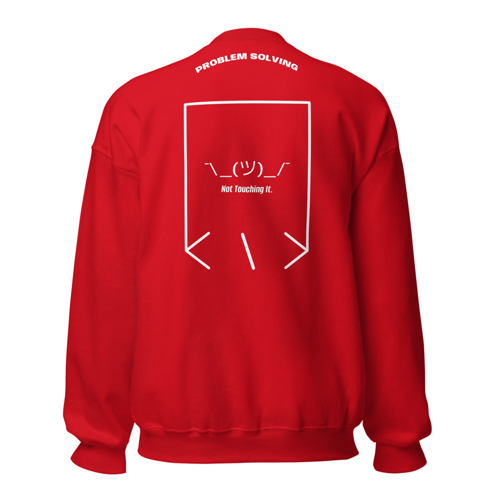 ¯\_(ツ)_/¯ — Red White back mockup