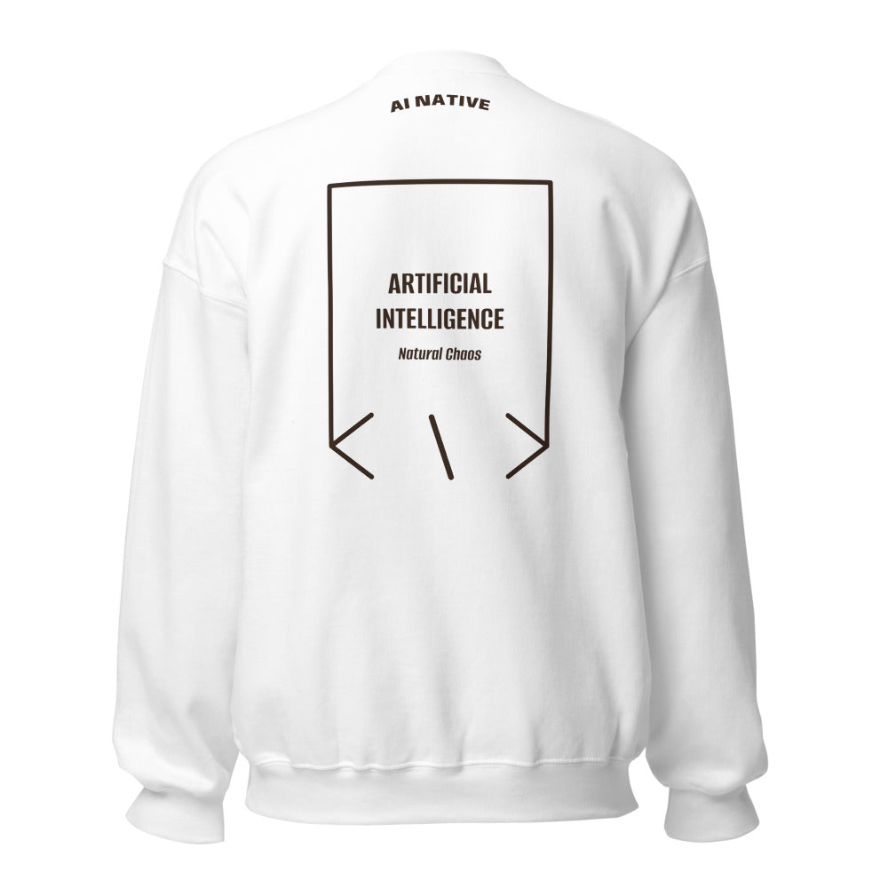 Artificial Intelligence — White Dark Chocolate back mockup