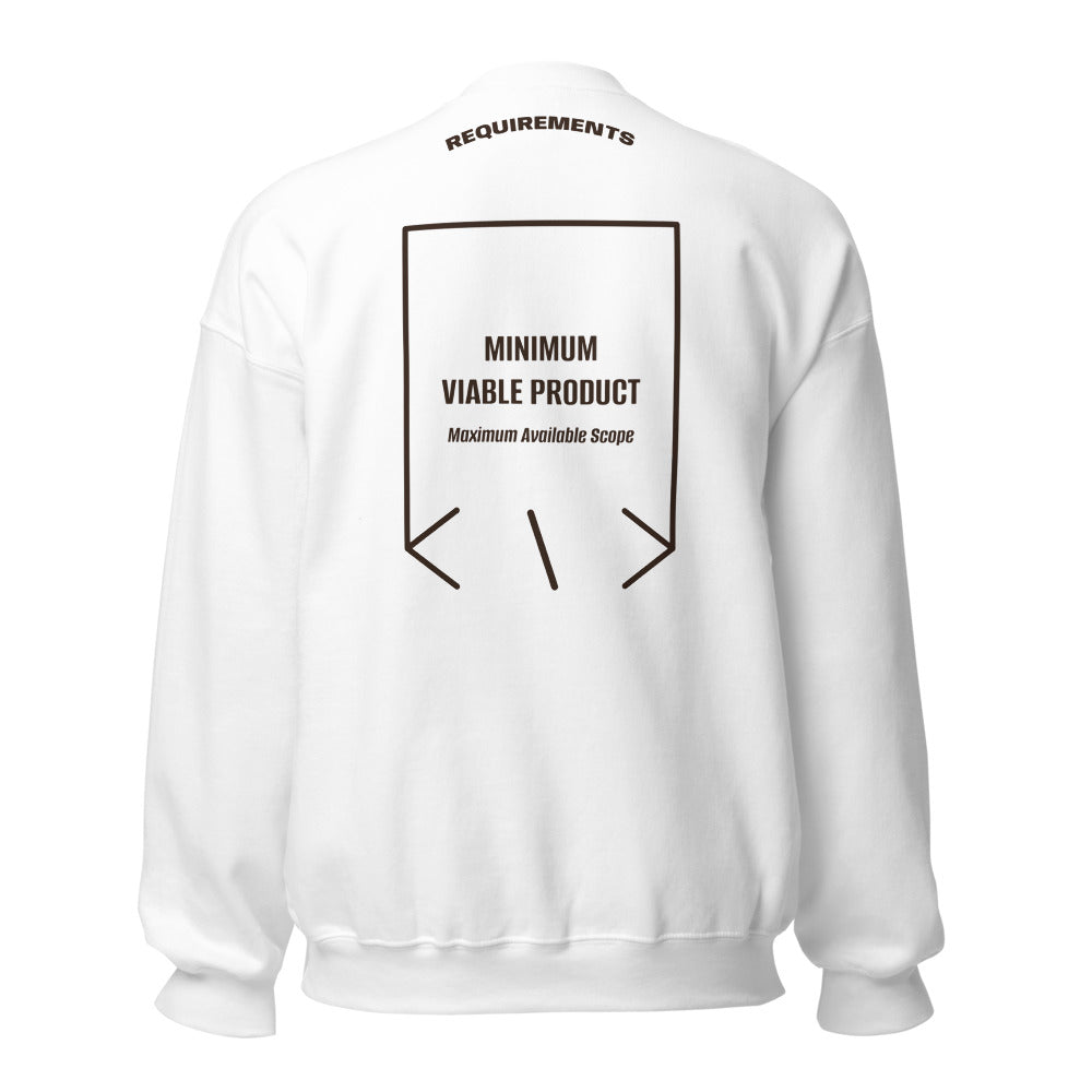 Minimum Viable Product — White Dark Chocolate back mockup
