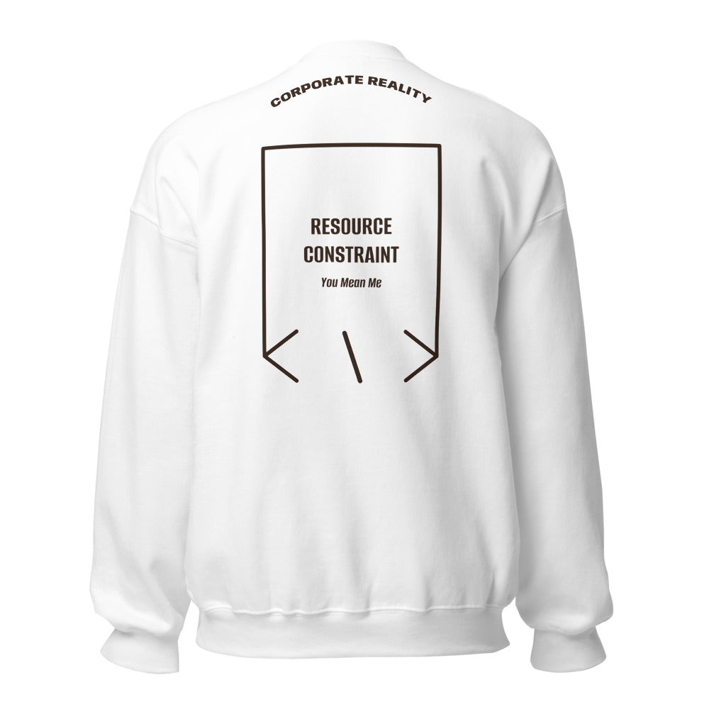 Resource Constraint — White Dark Chocolate back mockup