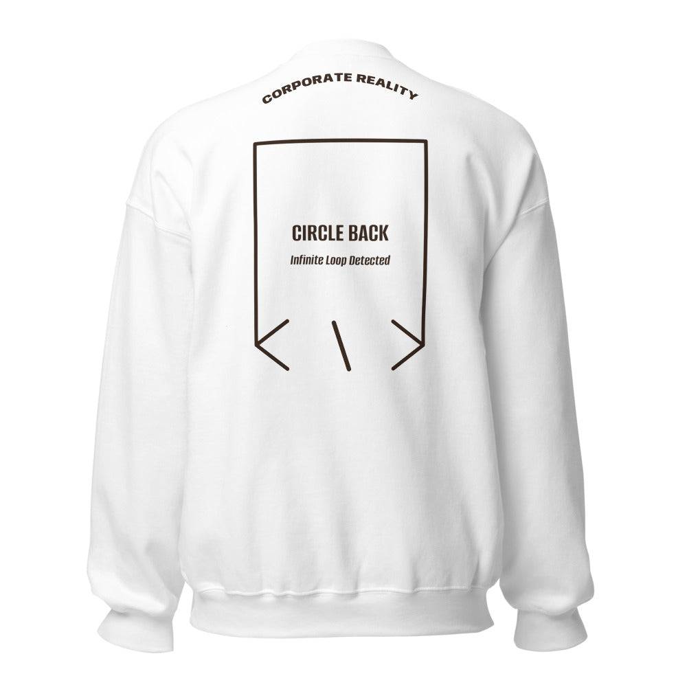 Circle Back — White Dark Chocolate back mockup