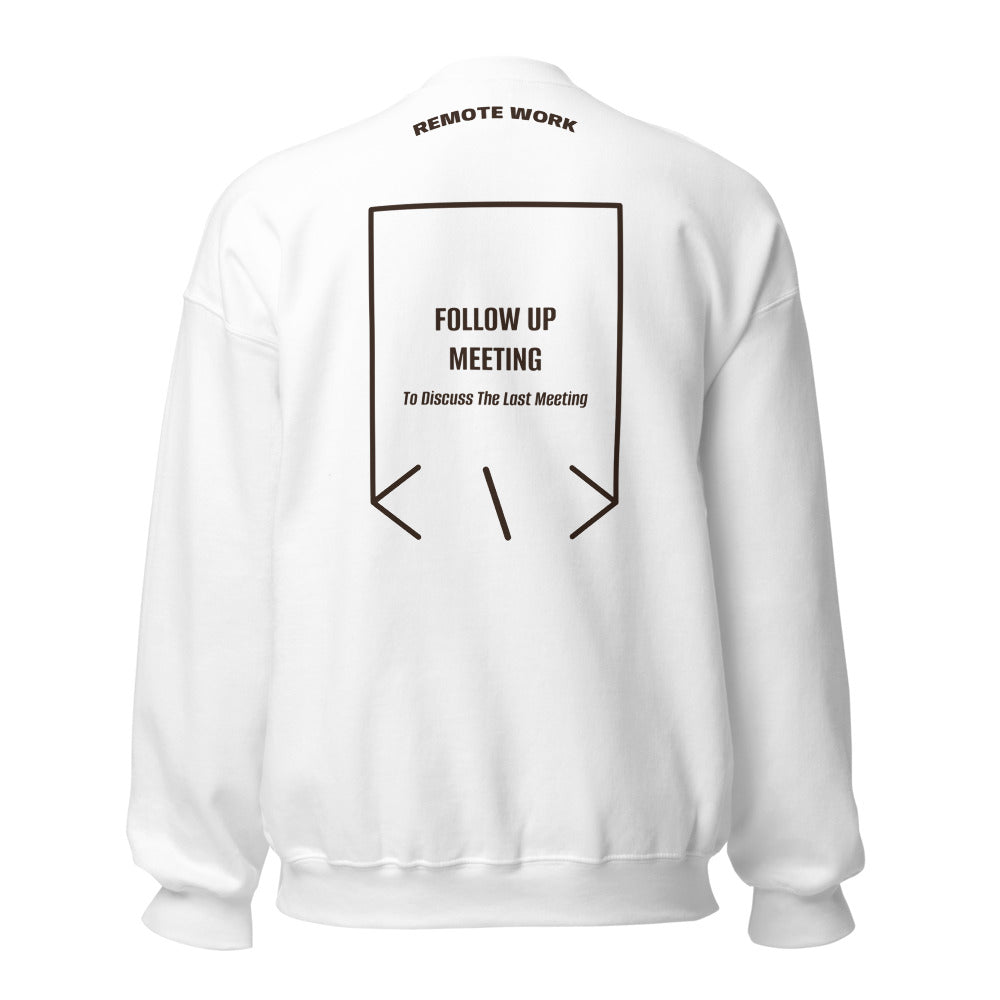 Follow Up Meeting — White Dark Chocolate back mockup