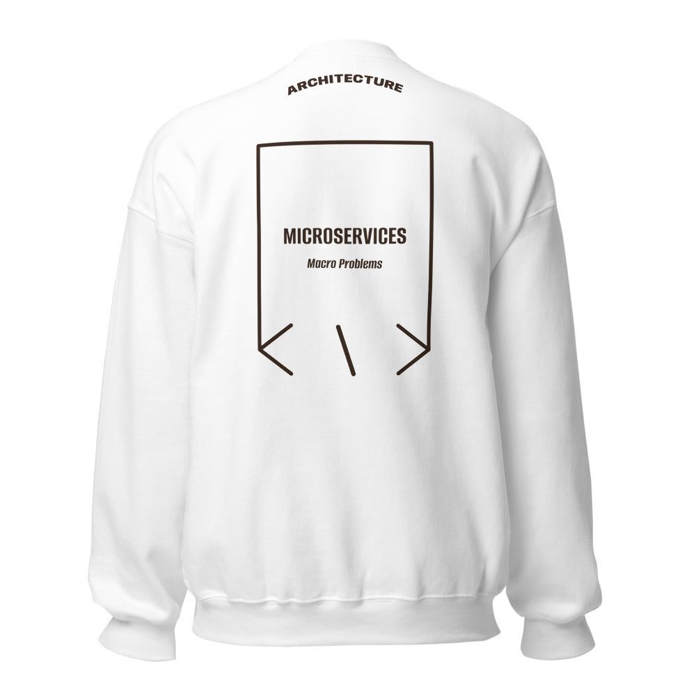 Microservices — White Dark Chocolate back mockup