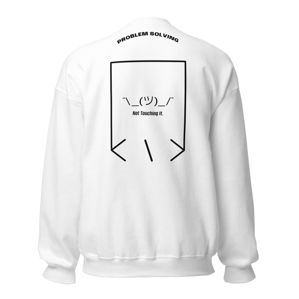 ¯\_(ツ)_/¯ — White Black back mockup
