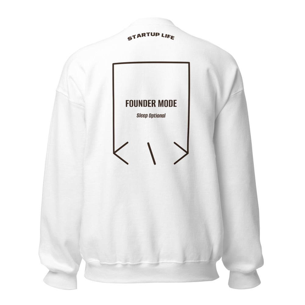 Founder Mode — White Dark Chocolate back mockup