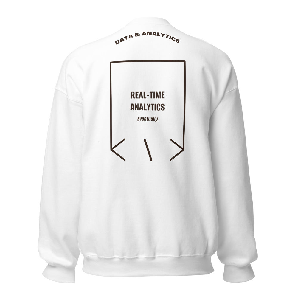 Real-Time Analytics — White Dark Chocolate back mockup