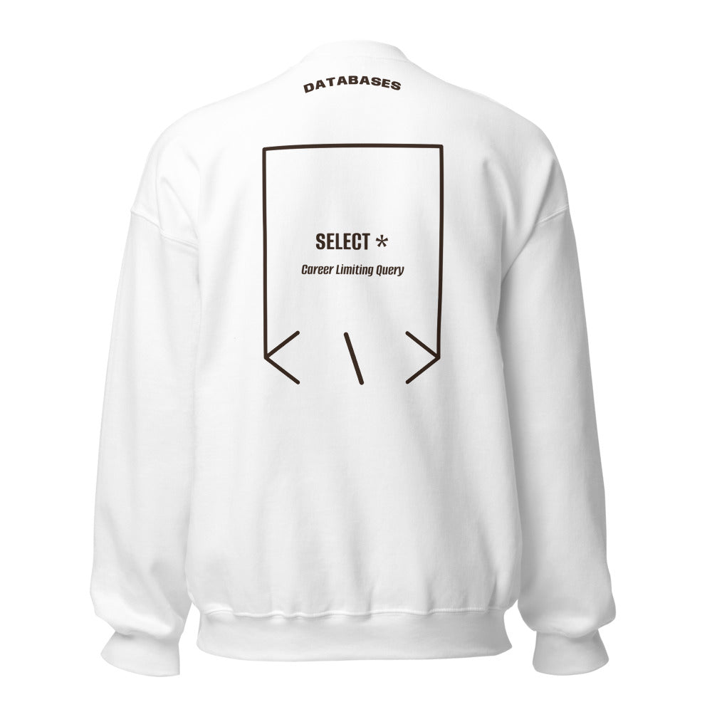 SELECT * — White Dark Chocolate back mockup