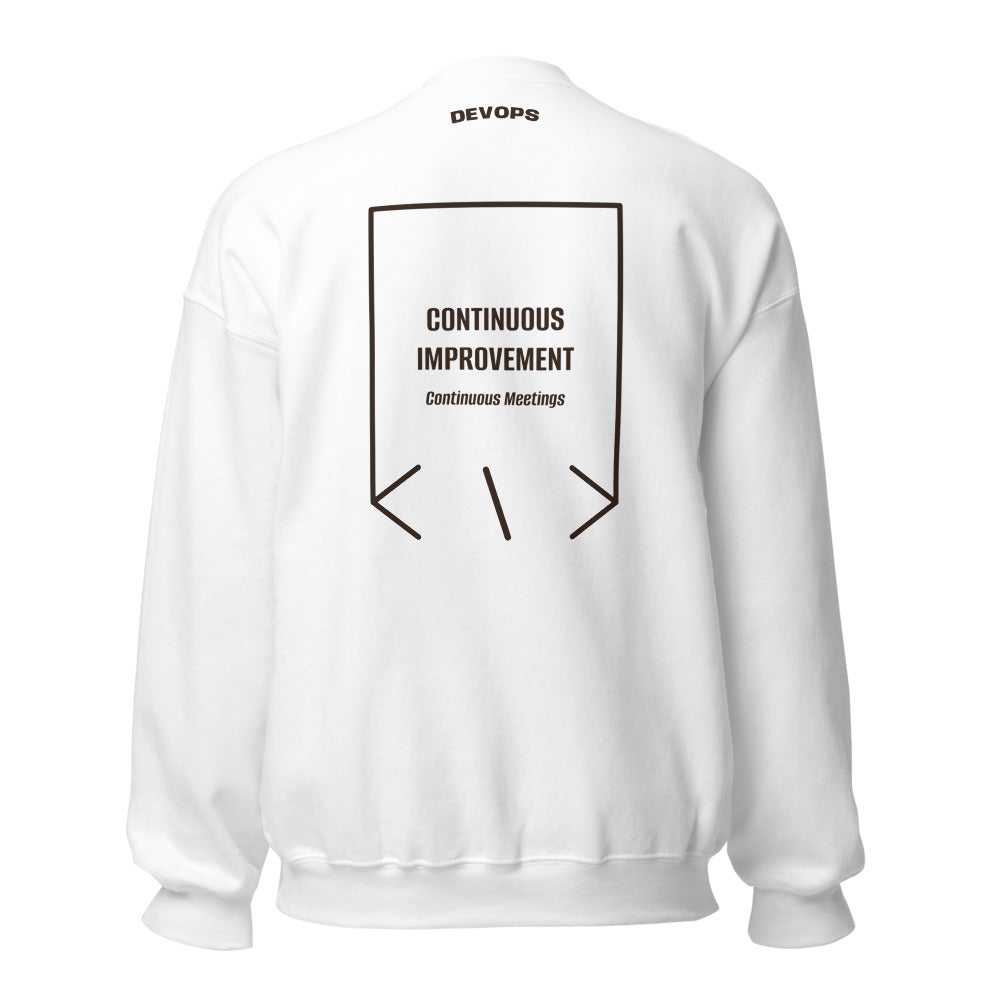 Continuous Improvement — White Dark Chocolate back mockup