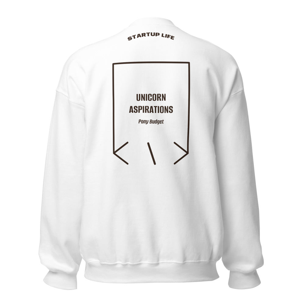 Unicorn Aspirations — White Dark Chocolate back mockup
