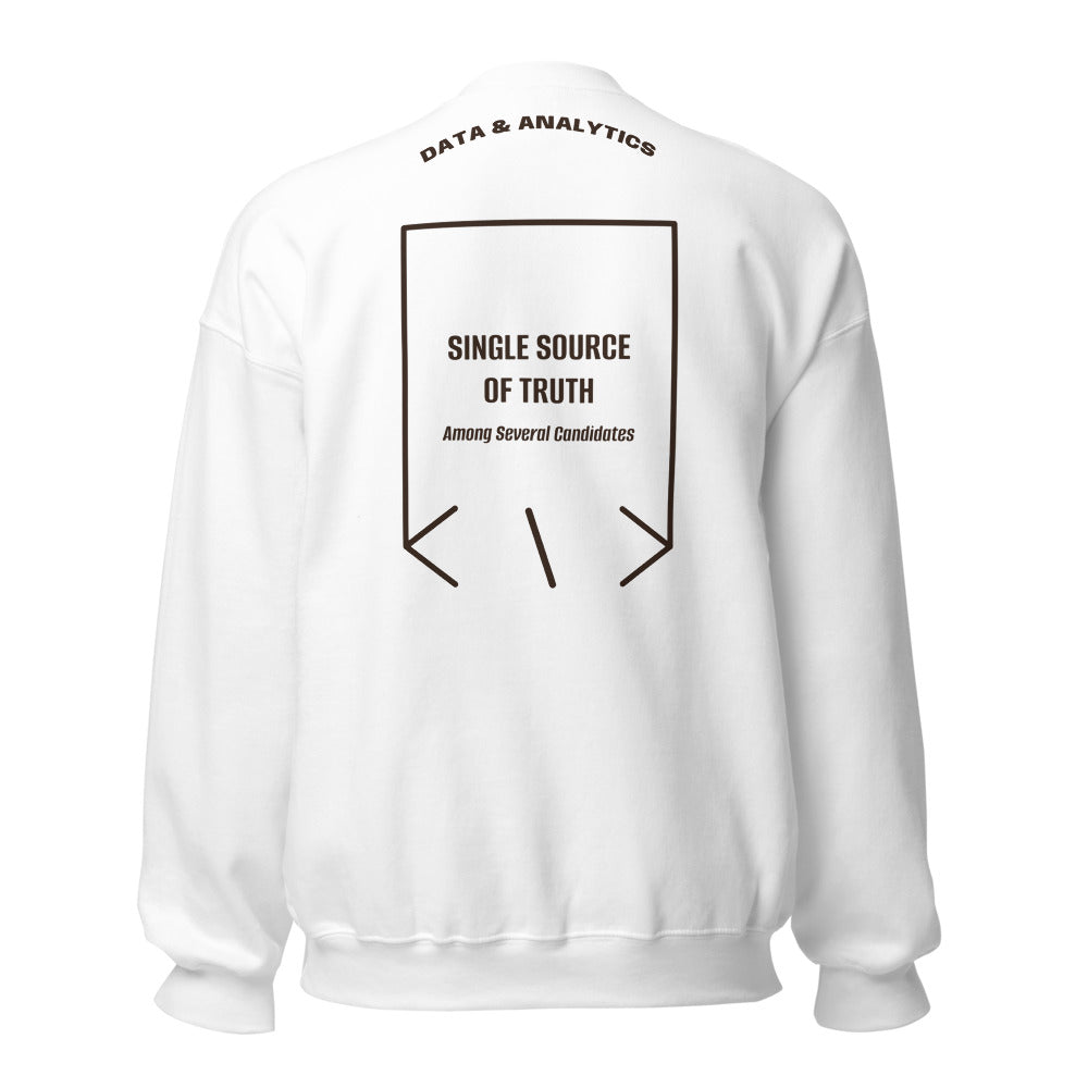 Single Source Of Truth — White Dark Chocolate back mockup