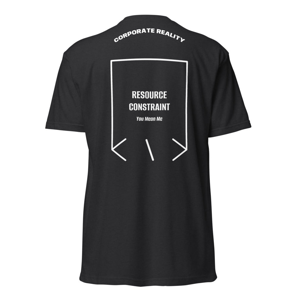 Resource Constraint — Black White back mockup
