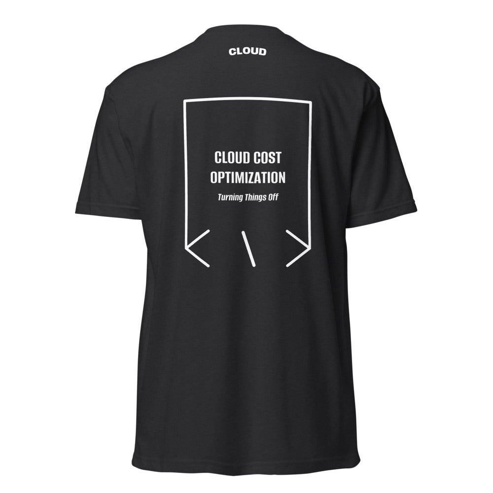 Cloud Cost Optimization — Black White back mockup