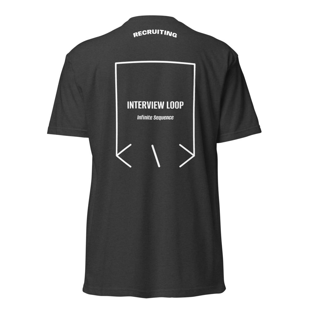 Interview Loop — Charcoal White back mockup