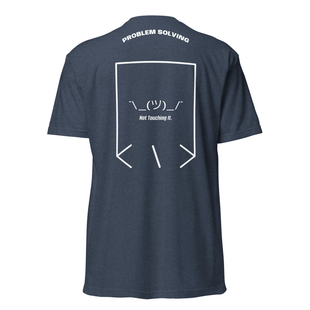 ¯\_(ツ)_/¯ — Midnight Navy White back mockup