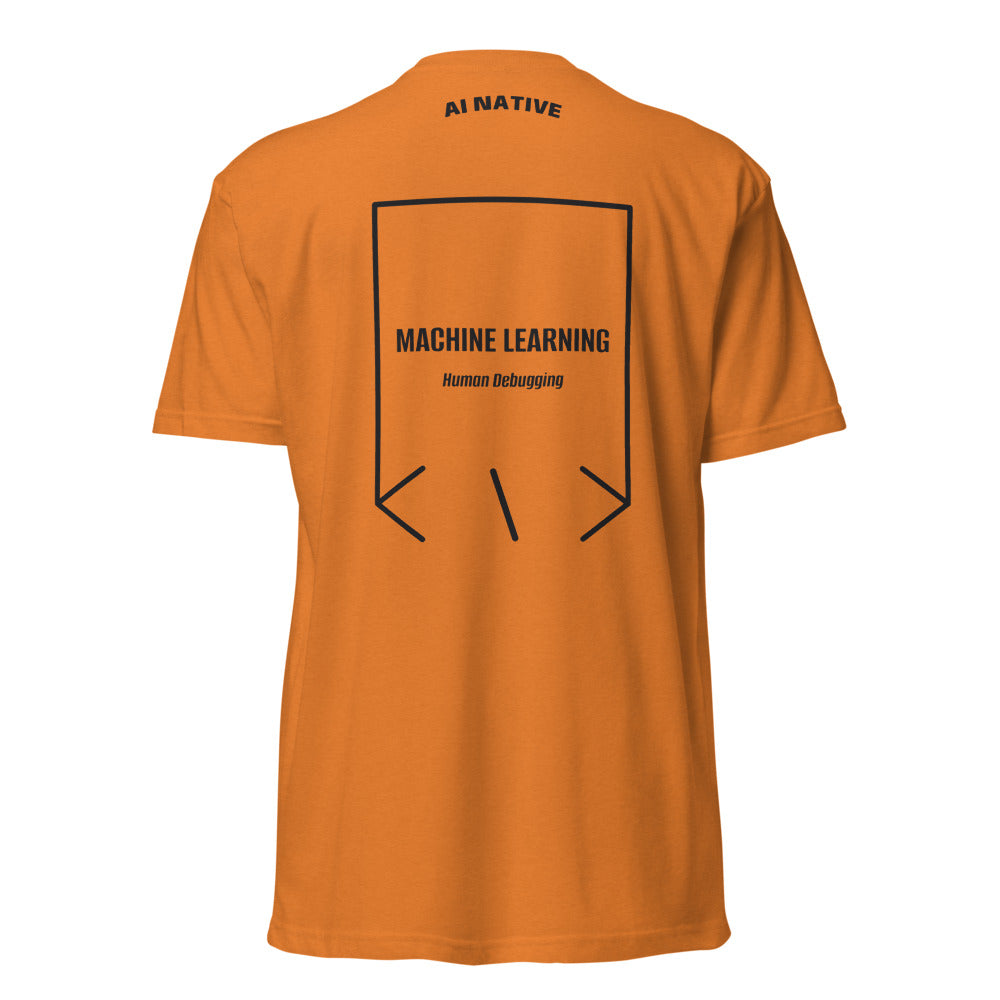 Machine Learning — Orange Black back mockup