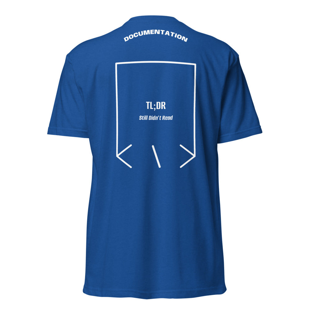 TL;DR — Royal White back mockup