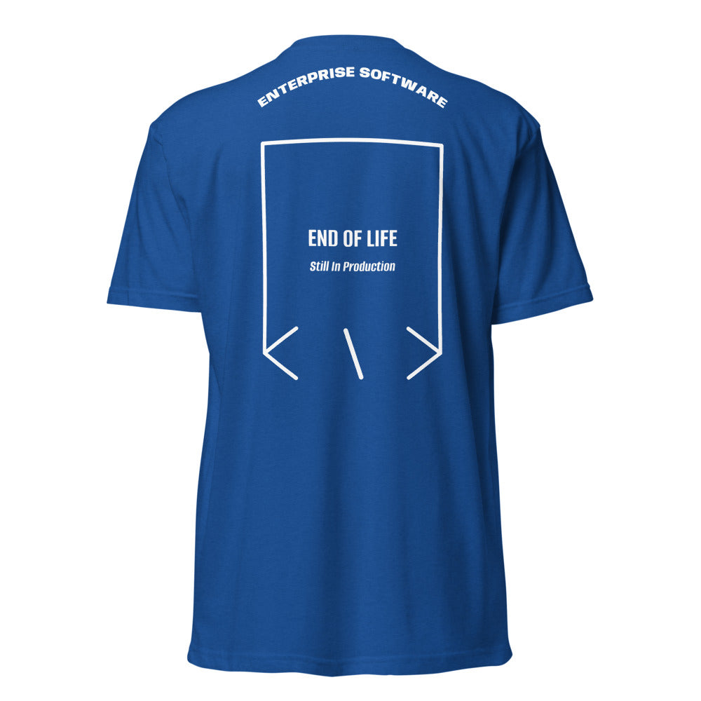 End Of Life — Royal White back mockup