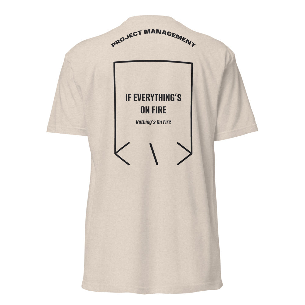 If Everything’s On Fire — Sand Black back mockup