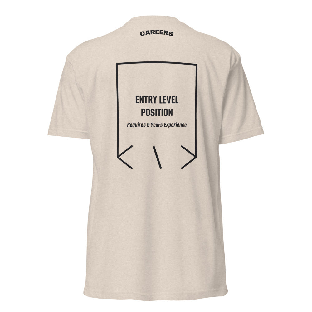 Entry Level Position — Sand Black back mockup