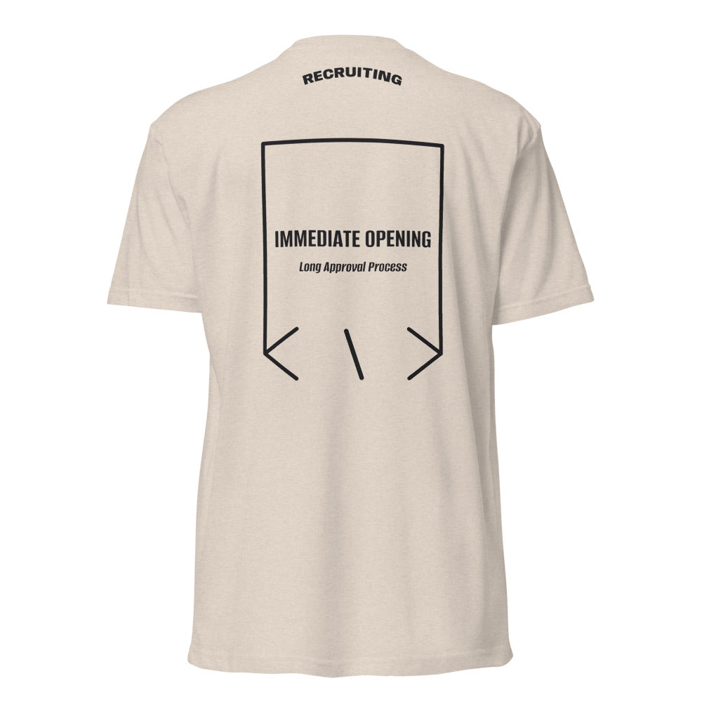 Immediate Opening — Sand Black back mockup