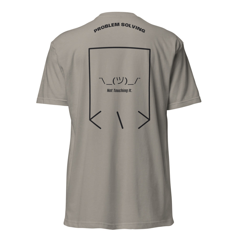 ¯\_(ツ)_/¯ — Stone Grey Black back mockup