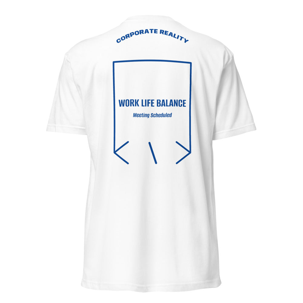 Work Life Balance — White Royal back mockup