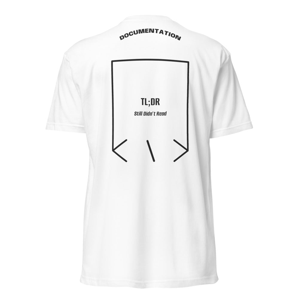 TL;DR — White Charcoal back mockup