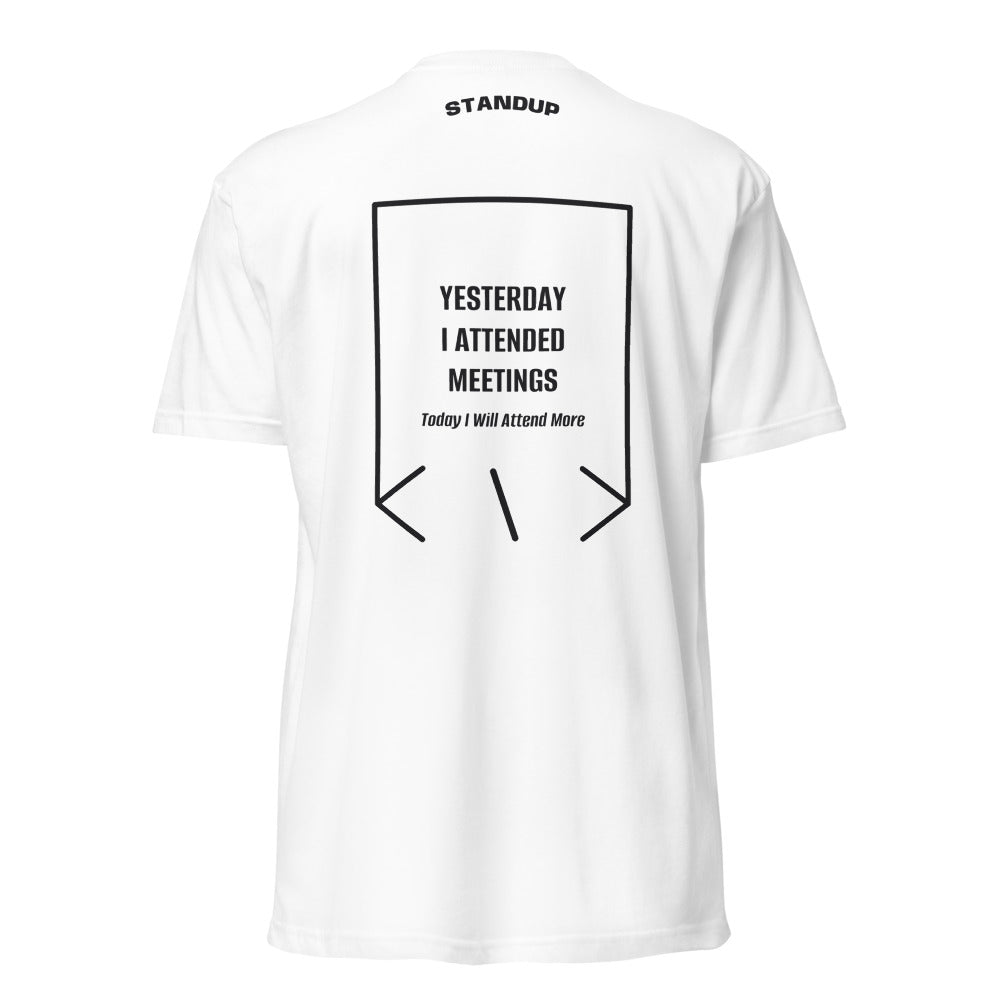 Yesterday I Attended Meetings — secondary back mockup