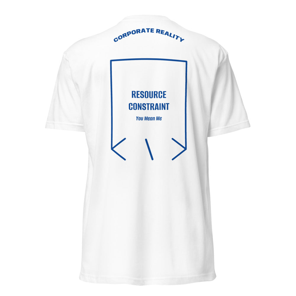 Resource Constraint — White Royal back mockup