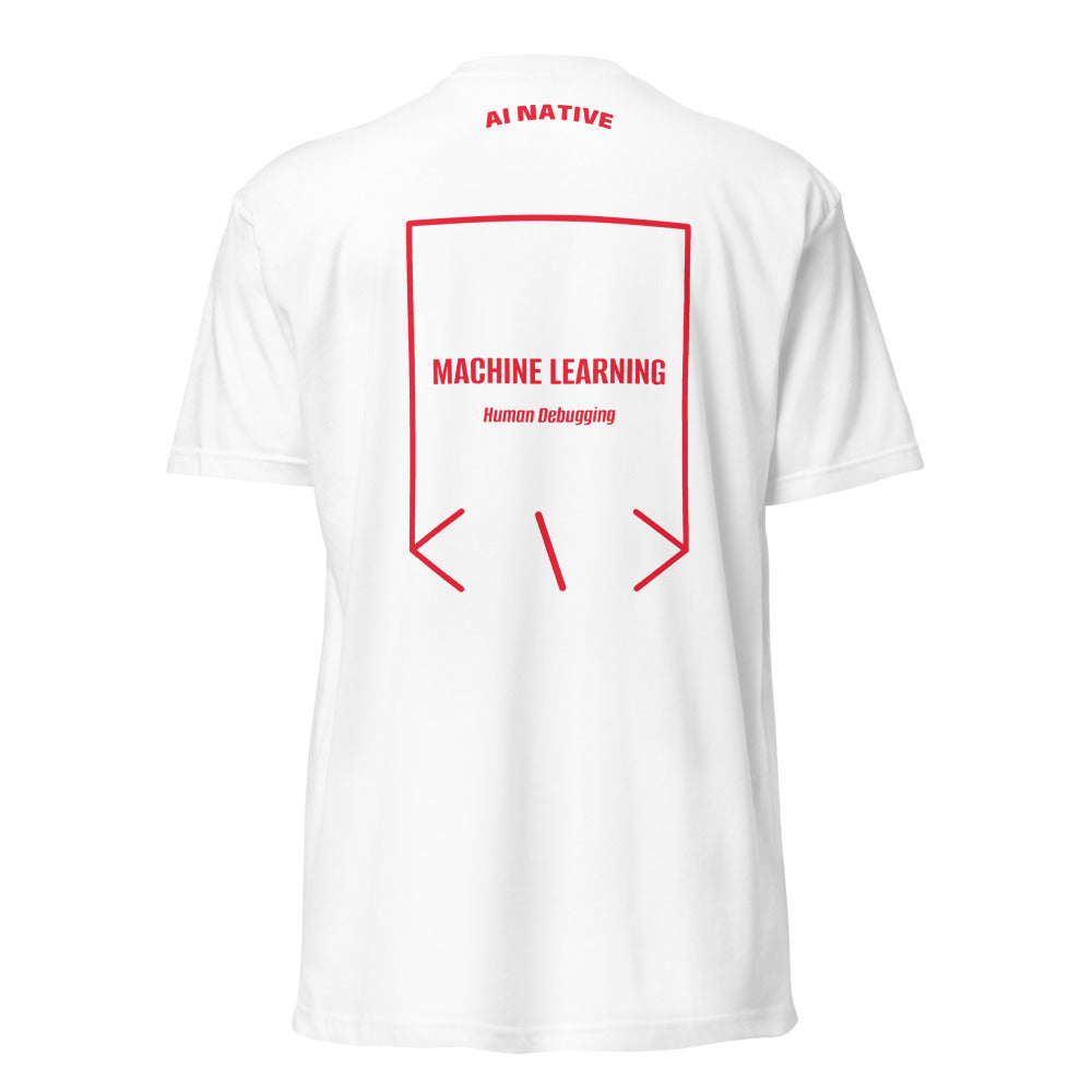 Machine Learning — White Red back mockup