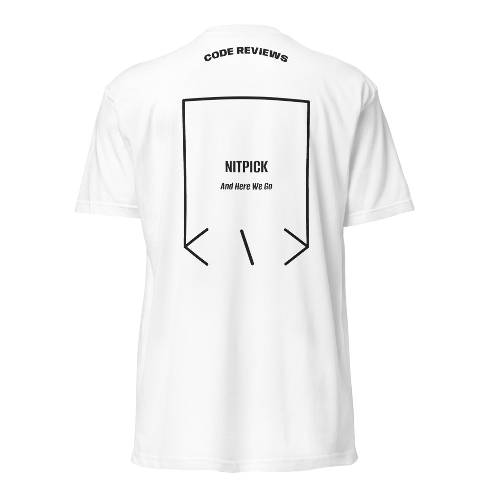 Nitpick — White Black back mockup
