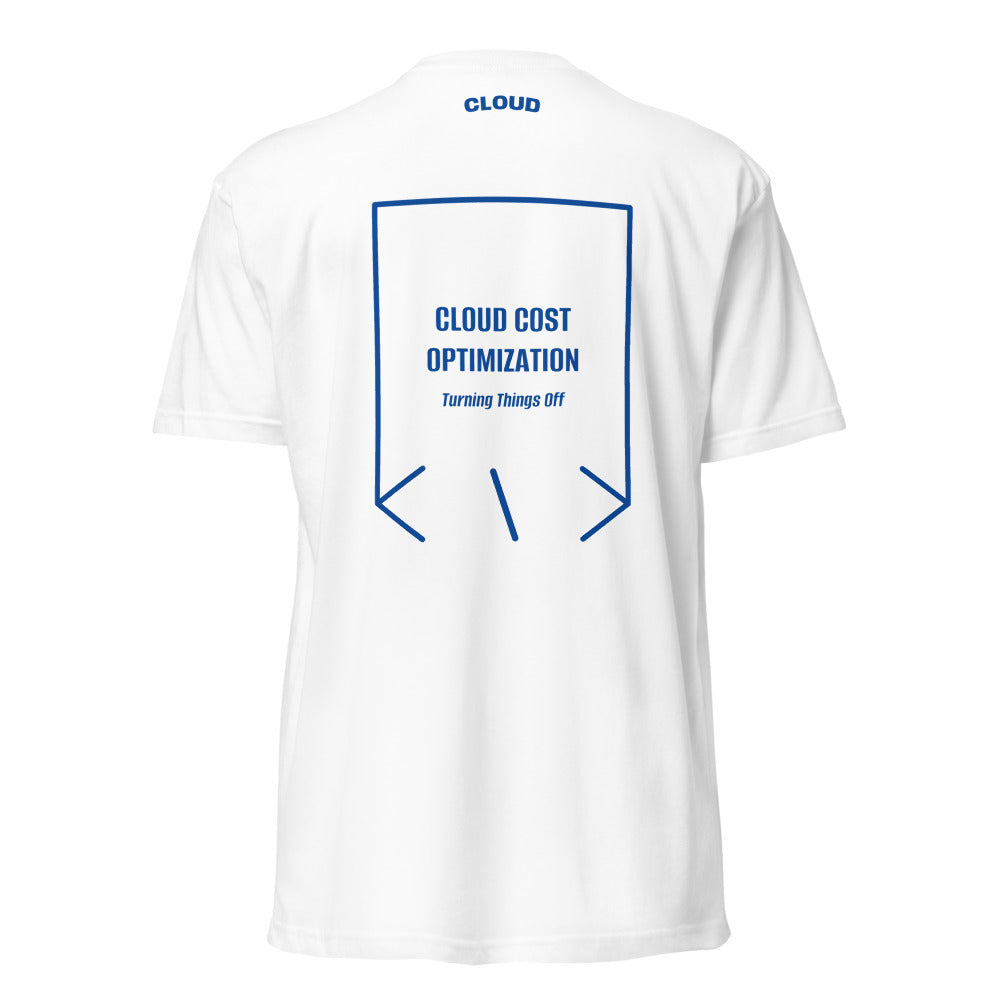 Cloud Cost Optimization — White Royal back mockup