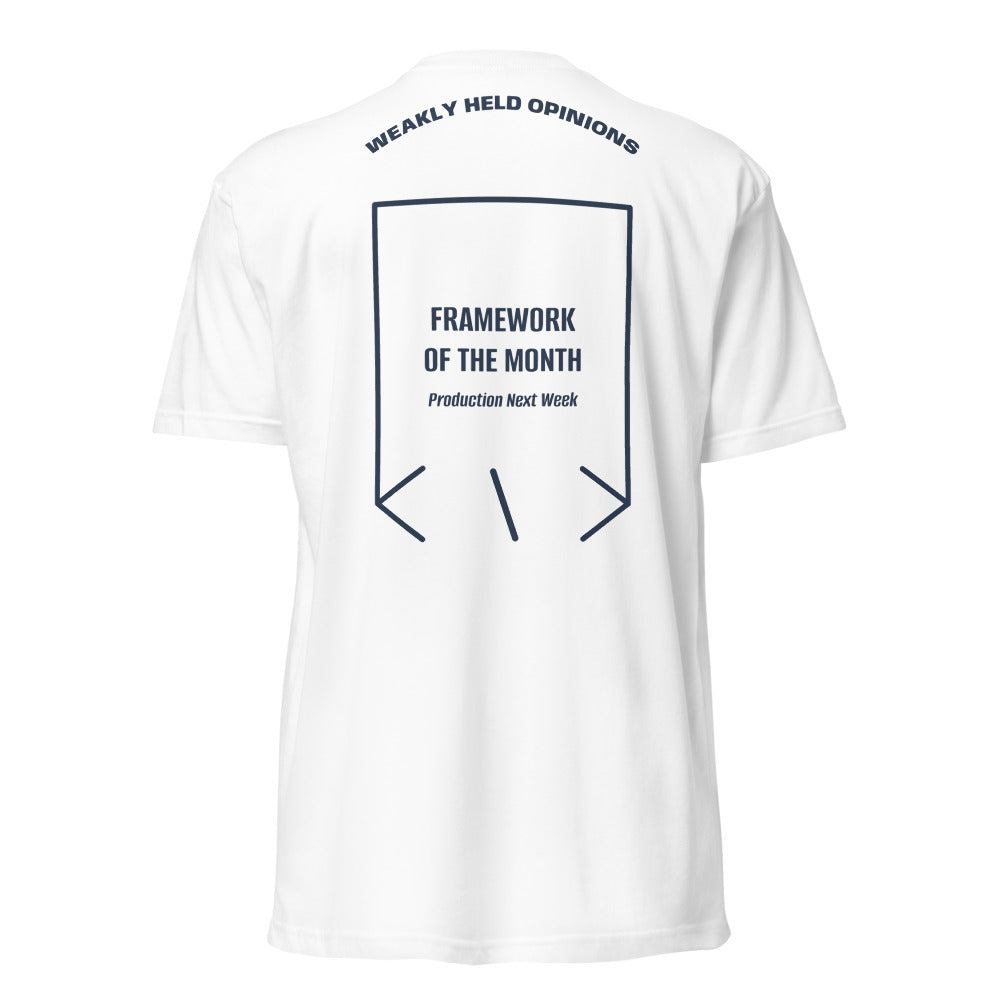 Framework Of The Month — White Midnight Navy back mockup
