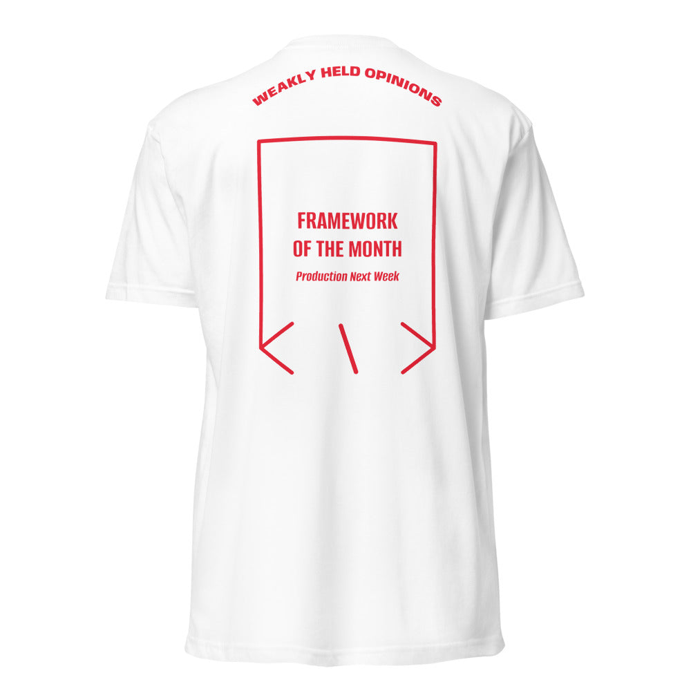 Framework Of The Month — White Red back mockup