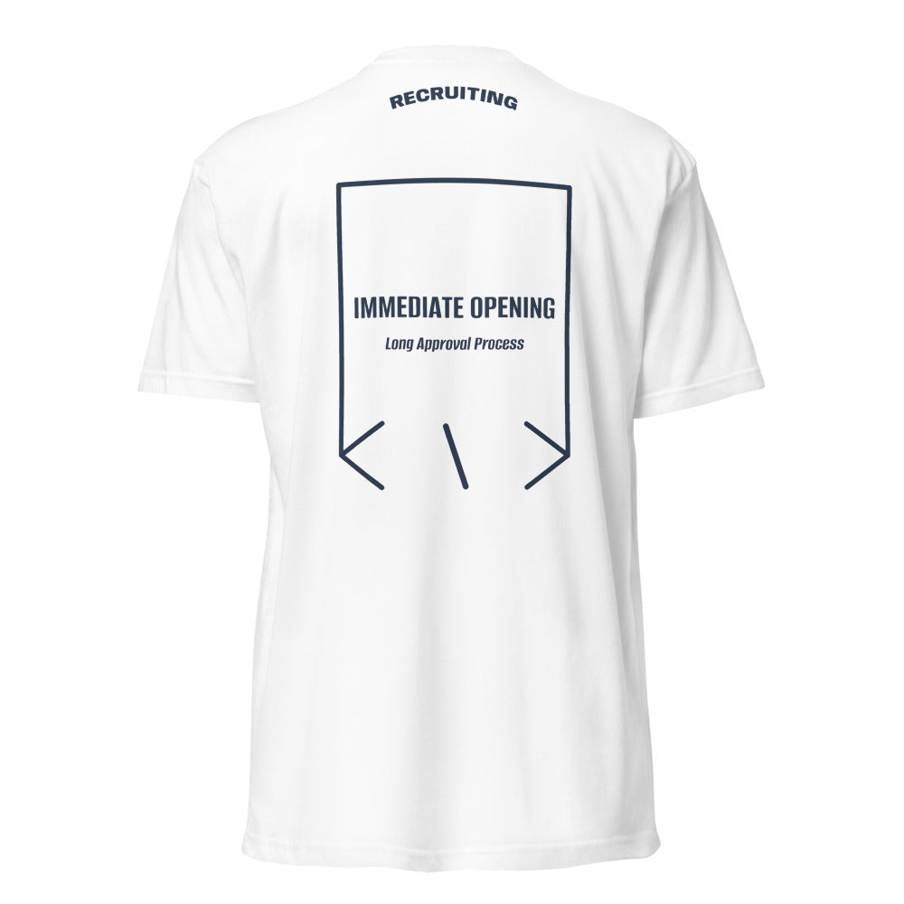 Immediate Opening — secondary back mockup
