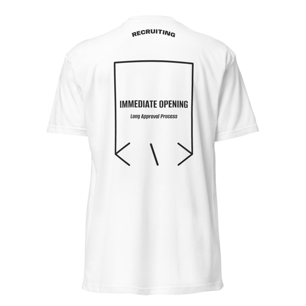 Immediate Opening — White Charcoal back mockup
