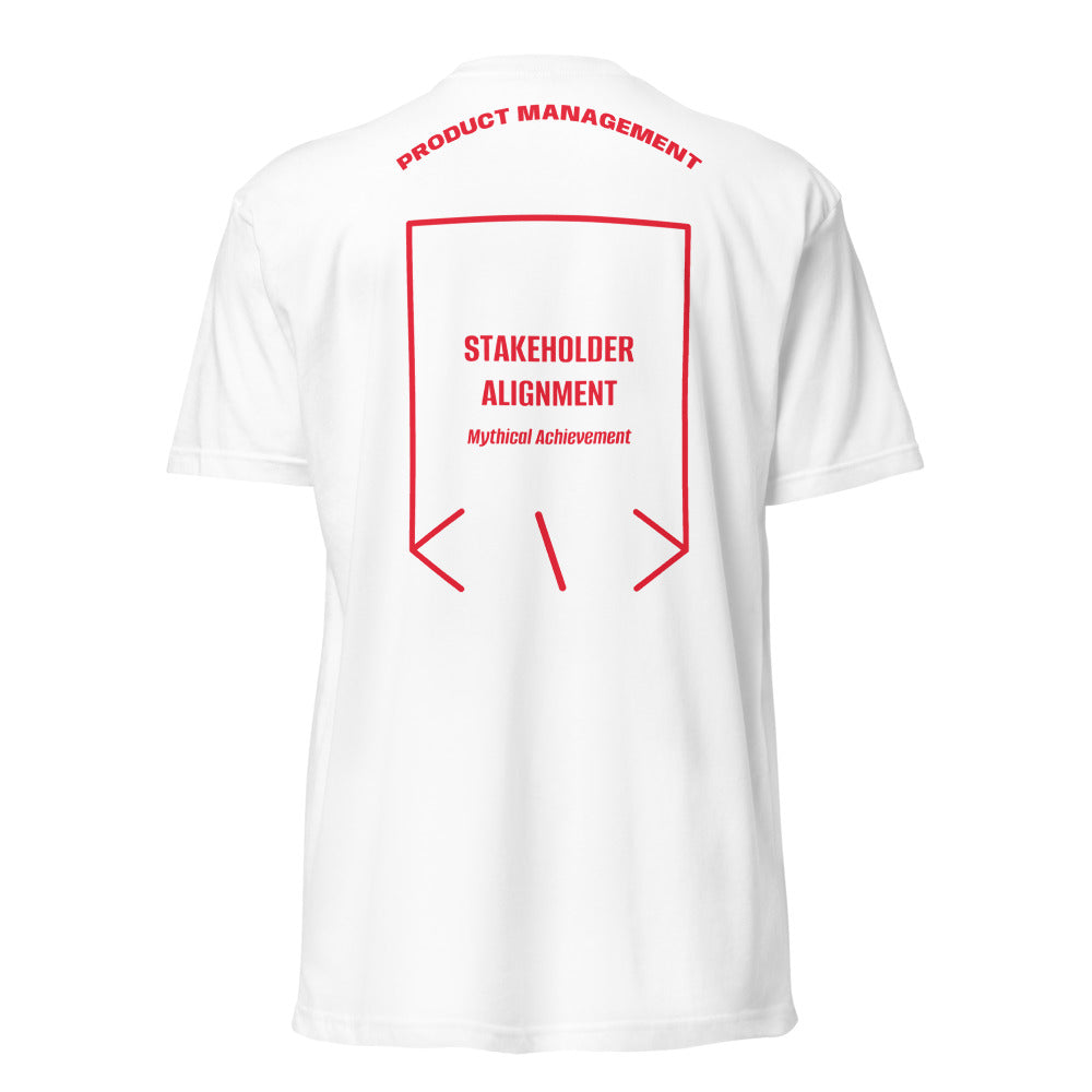Stakeholder Alignment — White Red back mockup